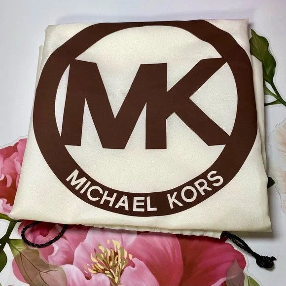 Michael Kors Black and White Striped Jet Set Tote Bag - Picture 8 of 8